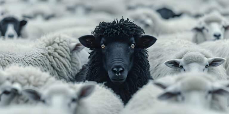 Zwarte schaap of zondebok